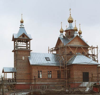 Строительство храма в Люблино